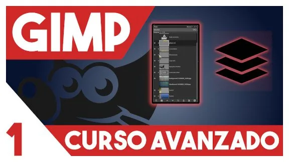 GIMP curso avanzado - Cómo se utilizan las capas