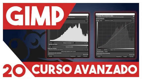 GIMP Curso avanzado - Niveles y curvas de color