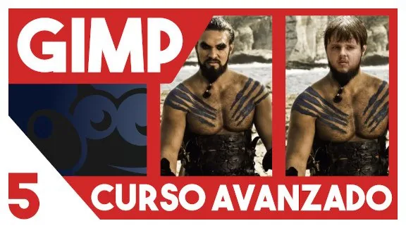 GIMP Curso avanzado - Cambio de cara sencillo