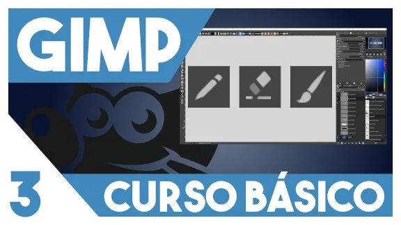 GIMP Curso Básico - Herramientas de pintura básicas