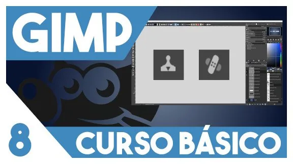 GIMP Curso Básico - Herramienta de clonado y saneado