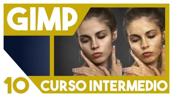 GIMP Curso Intermedio - Cómo cambiar la textura de la piel