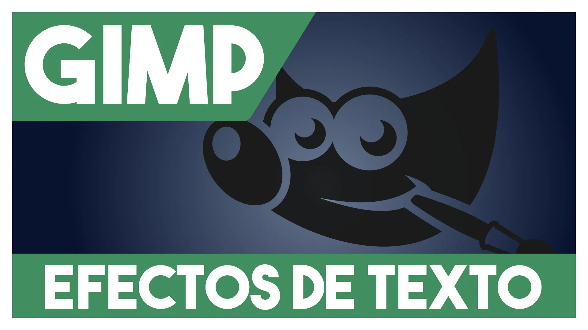 Curso GIMP Efectos de texto
