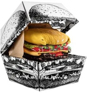 Hamburguesa calcetines