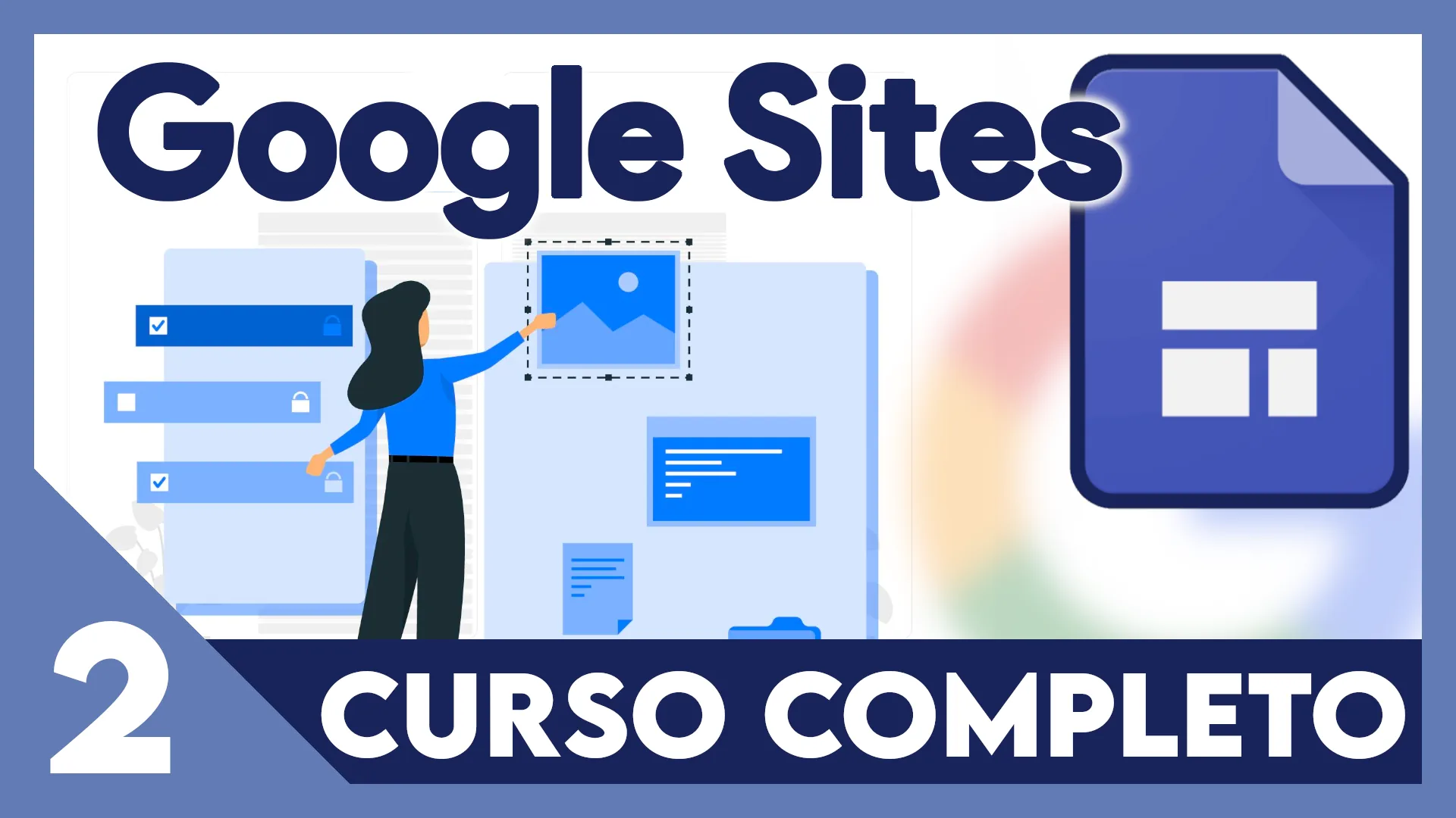 Curso Google Sites - Diseñar página de inicio