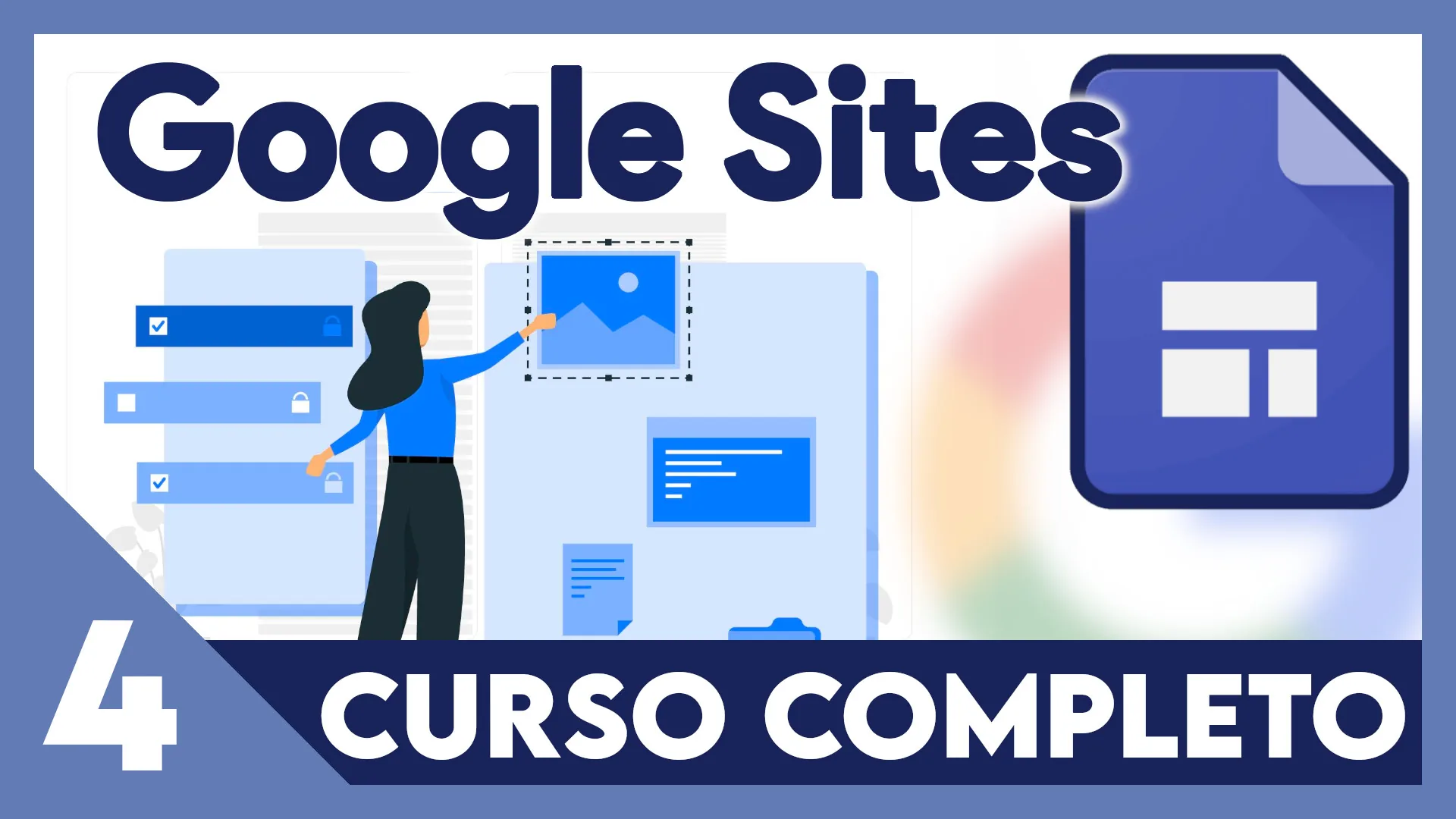 Curso Google Sites - Crear subpáginas, vídeos y formularios