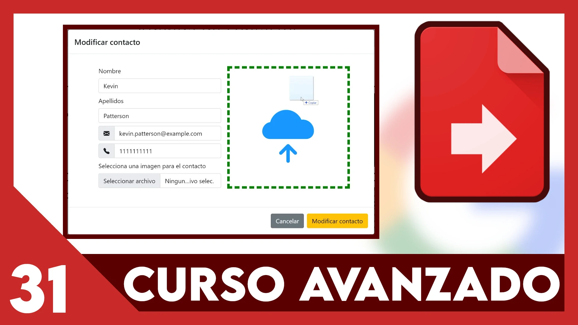 Curso GAS Avanzado - Drag and drop con popover y lottie