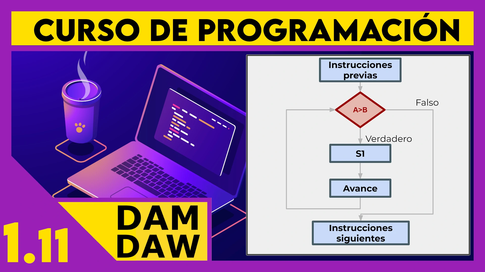 1.11 Bucle FOR pseudocódigo