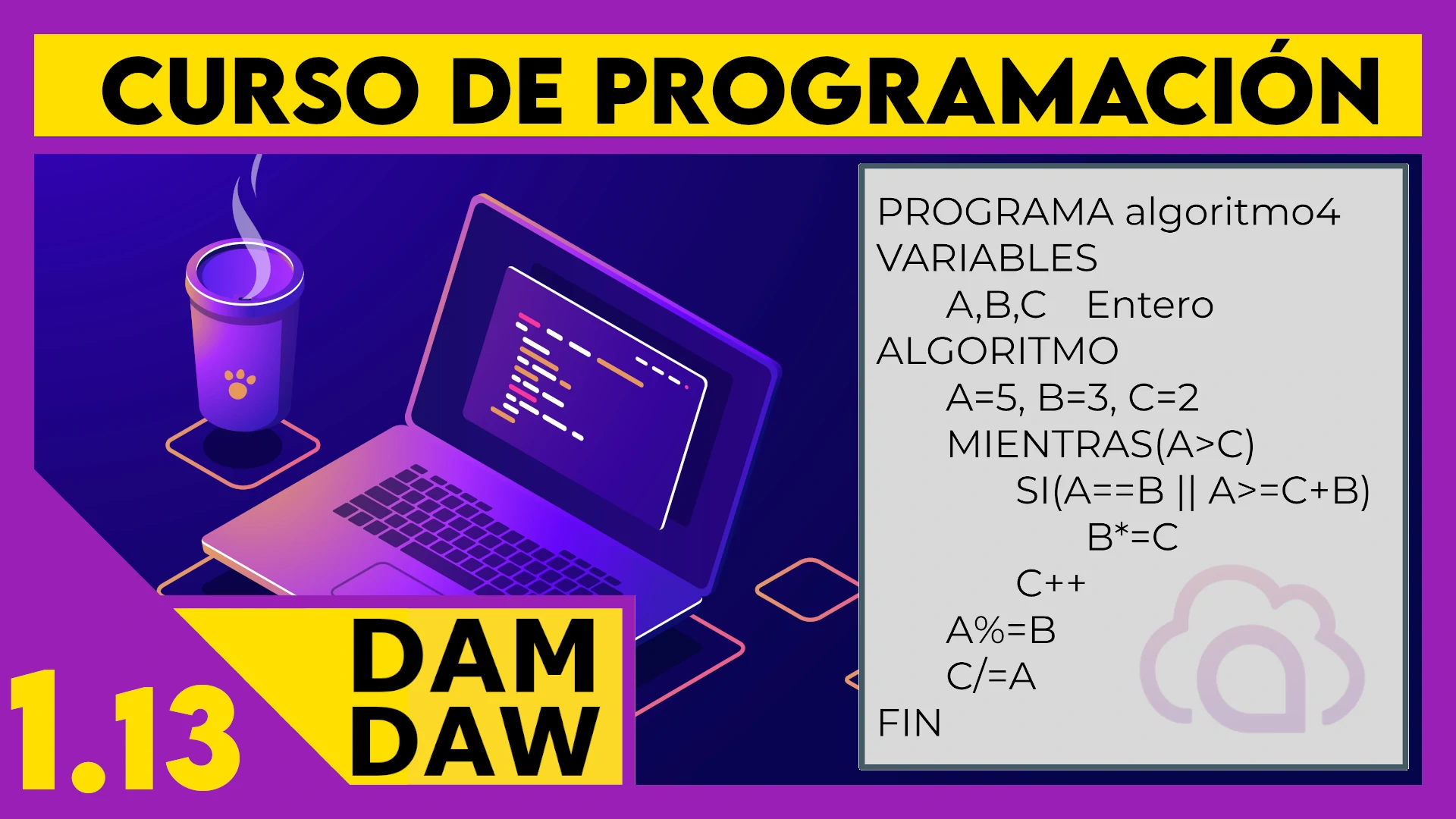 1.13 Seguimiento de algoritmos