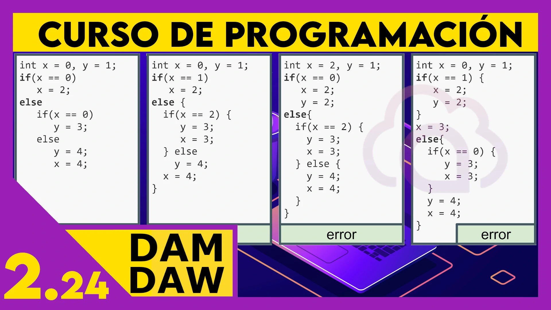 2.24 Condiciones IF - ELSE en JAVA