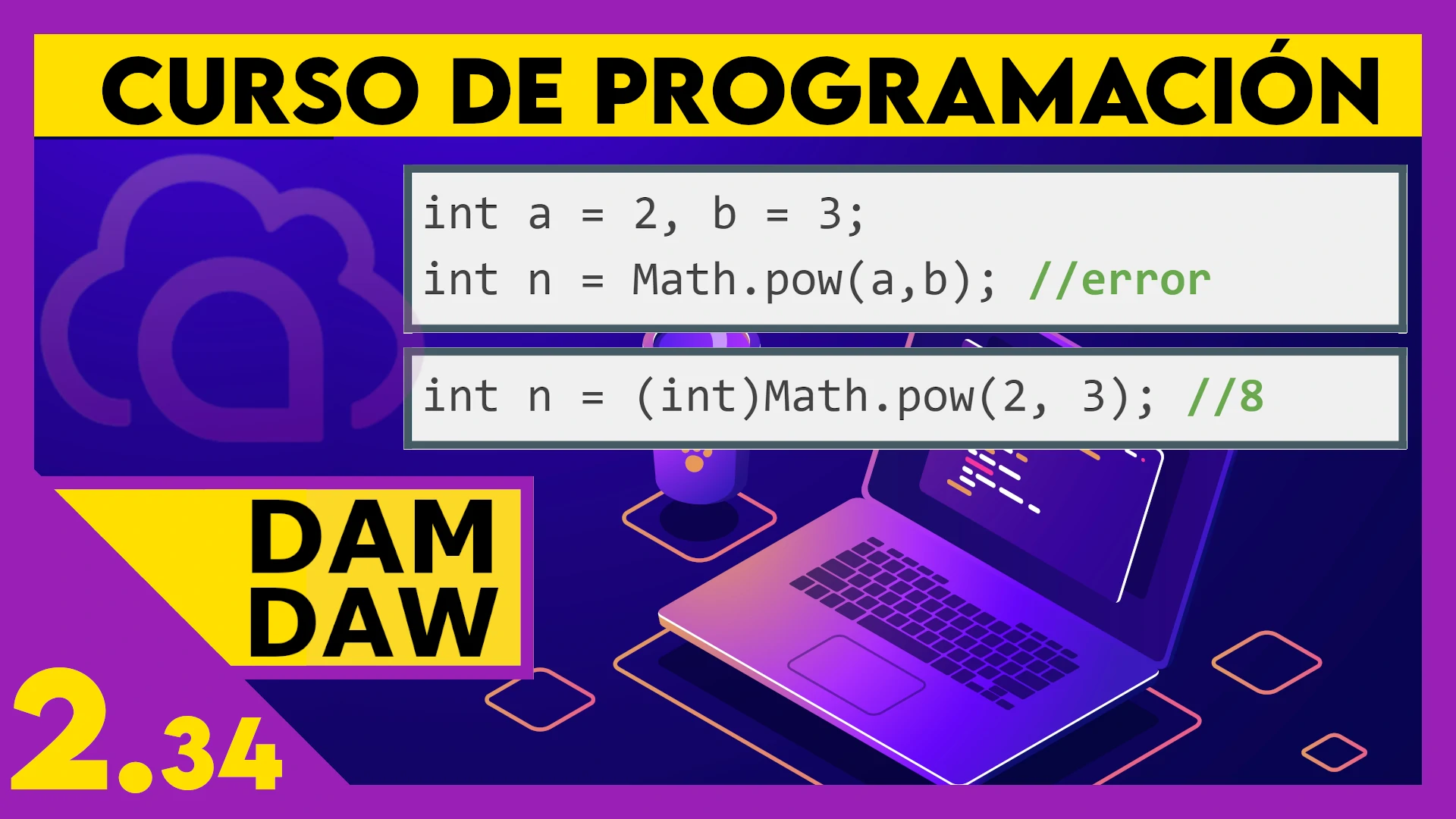 2.34 Casting y Parse en JAVA