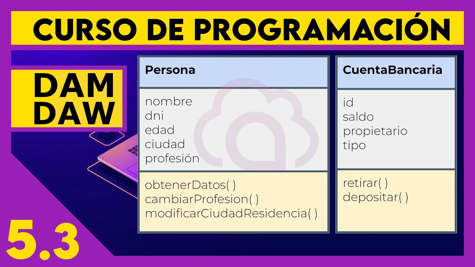 5.3 Ejemplos OO en JAVA
