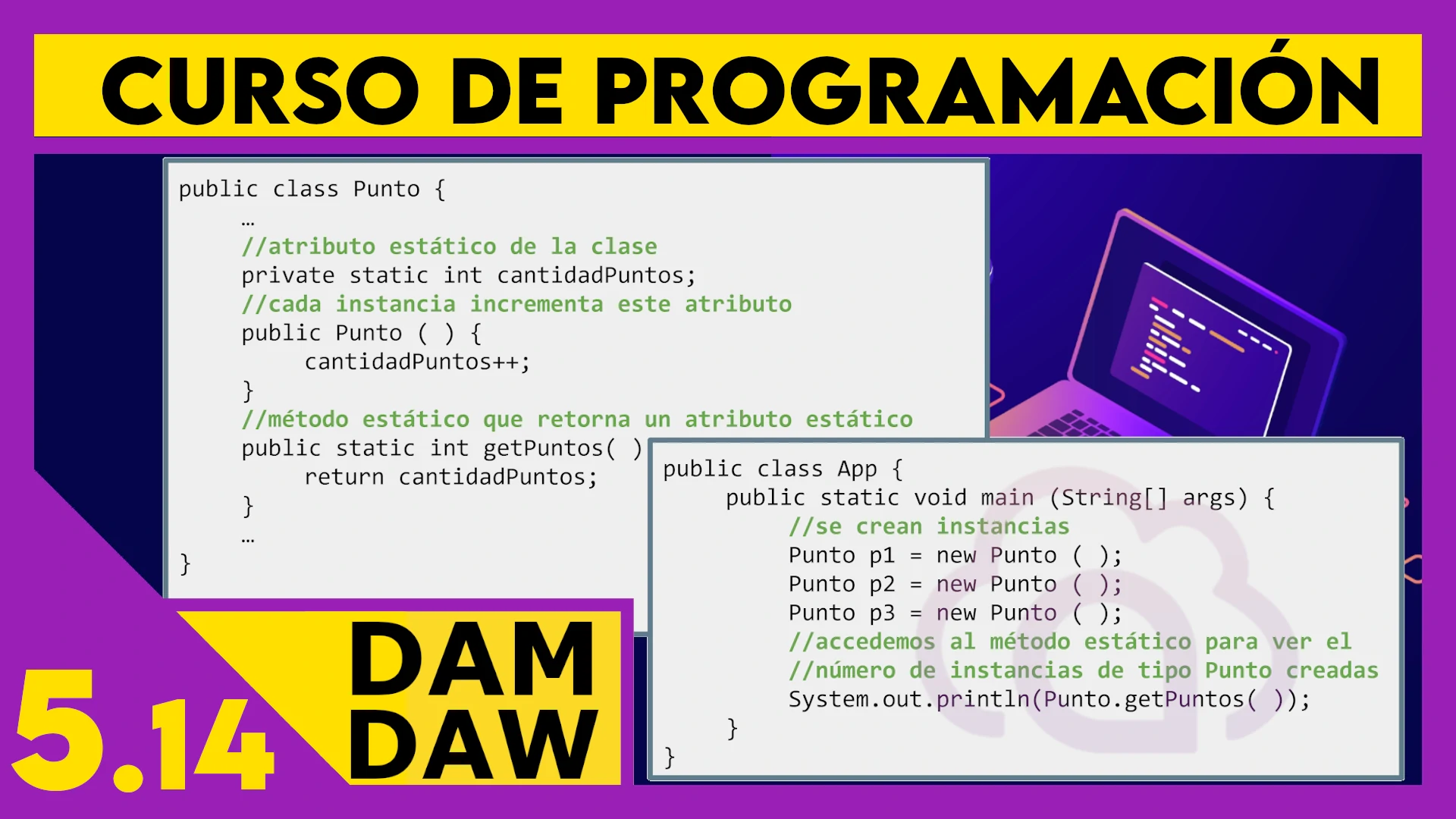 5.14 Static a fondo en JAVA