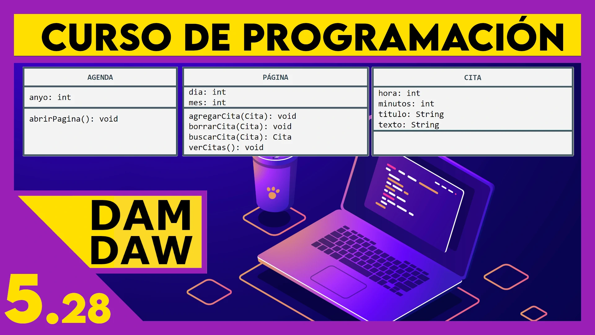 5.28 JAVA: Soluciones Agenda OO
