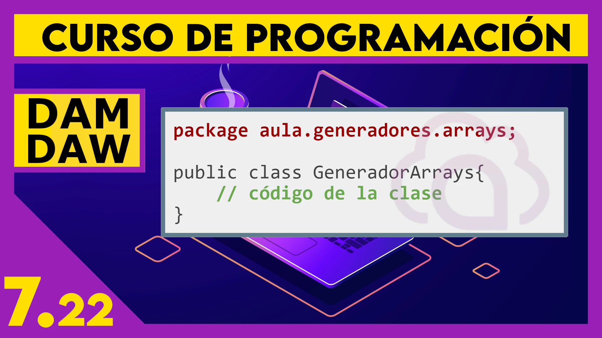 7.22 JAVA: Clases y paquetes
