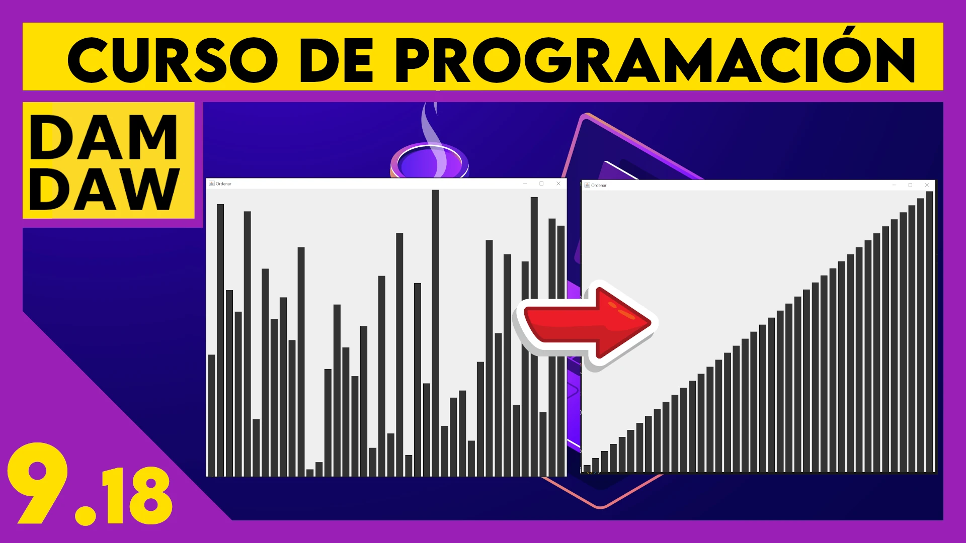 9.18 JAVA Swing: Quicksort