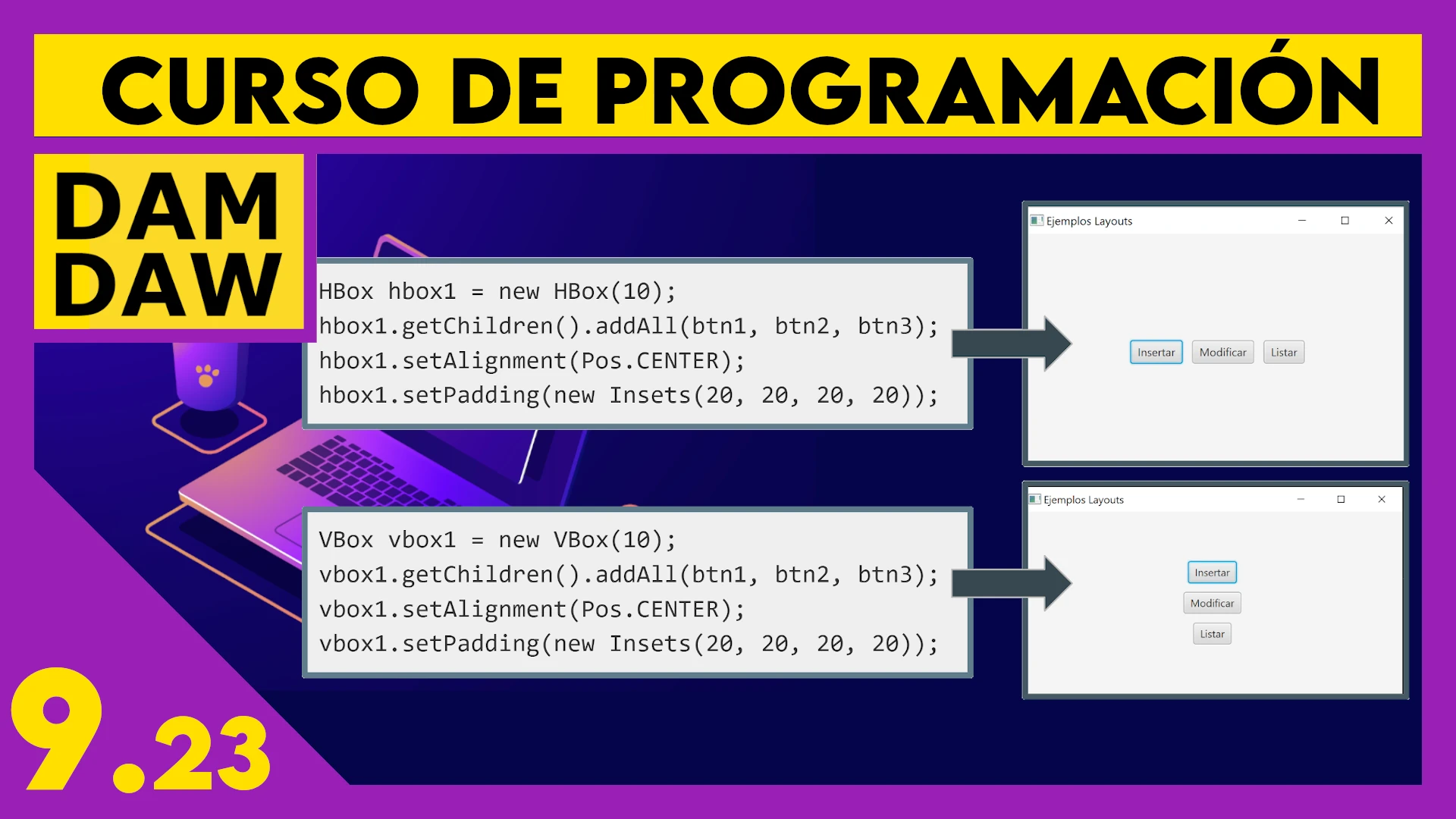 9.23 JAVA FX: Layouts